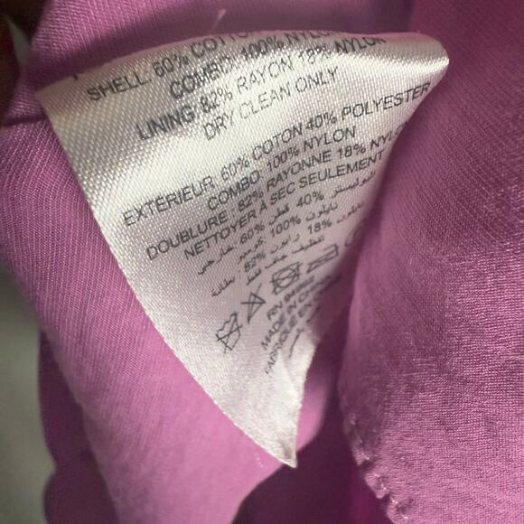 Jonathan Simkhai Aulora Pink Cut Out Short Sleeve A-Line Mini Dress Size Small - Picture 16 of 16